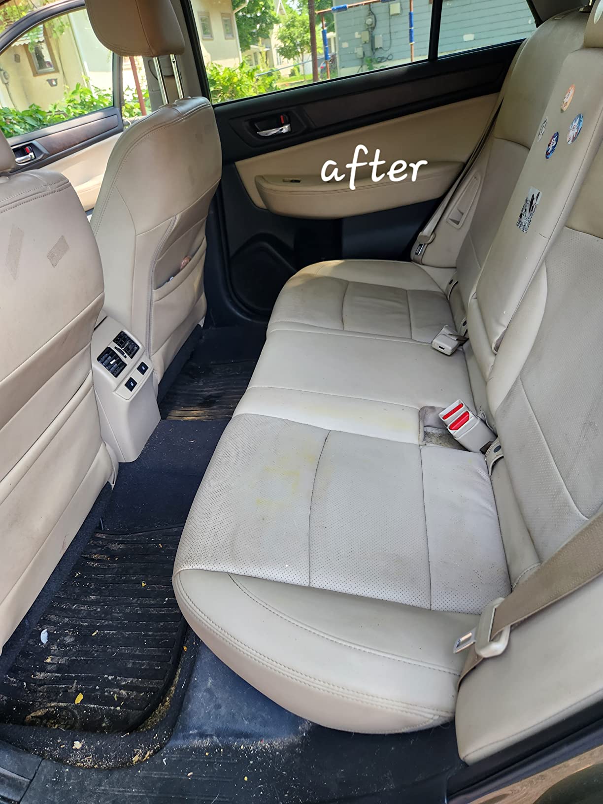 After cleaning