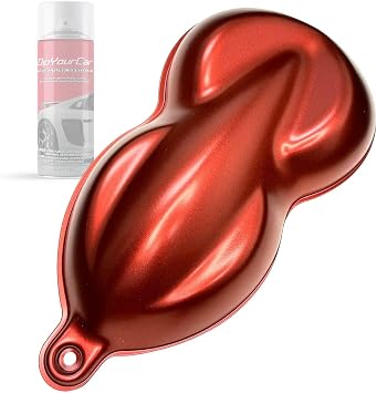 DipYourCar Real Red TopCoat Aerosol Spray - Peelable Automotive Paint for Wheels