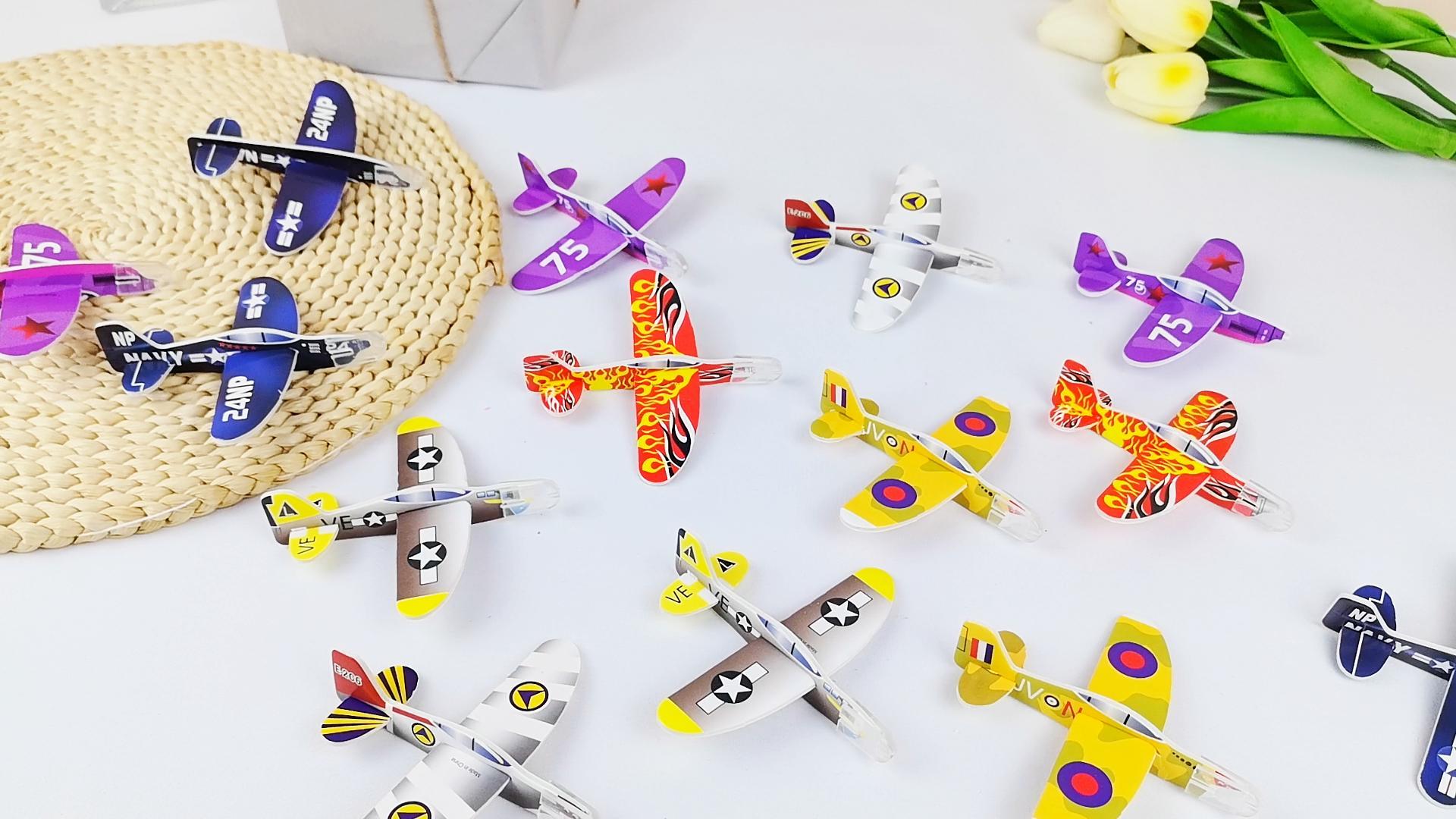 30 Aviones De Poliespuma Para Niños – Juguetes Planeadores Ligeros Y Duraderos Para Fiestas