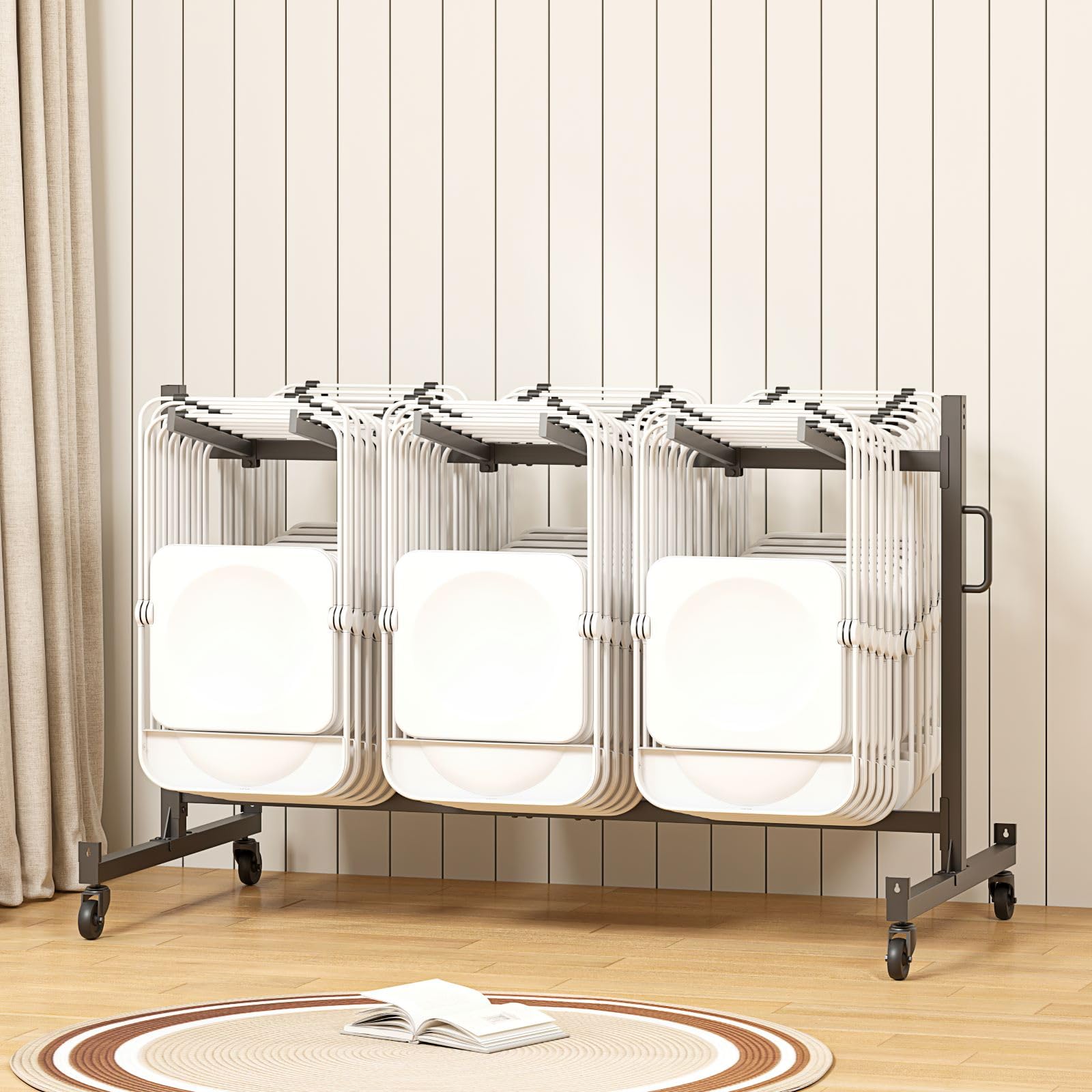 Photo 1 of FOREVEROU Folding Chair Rack