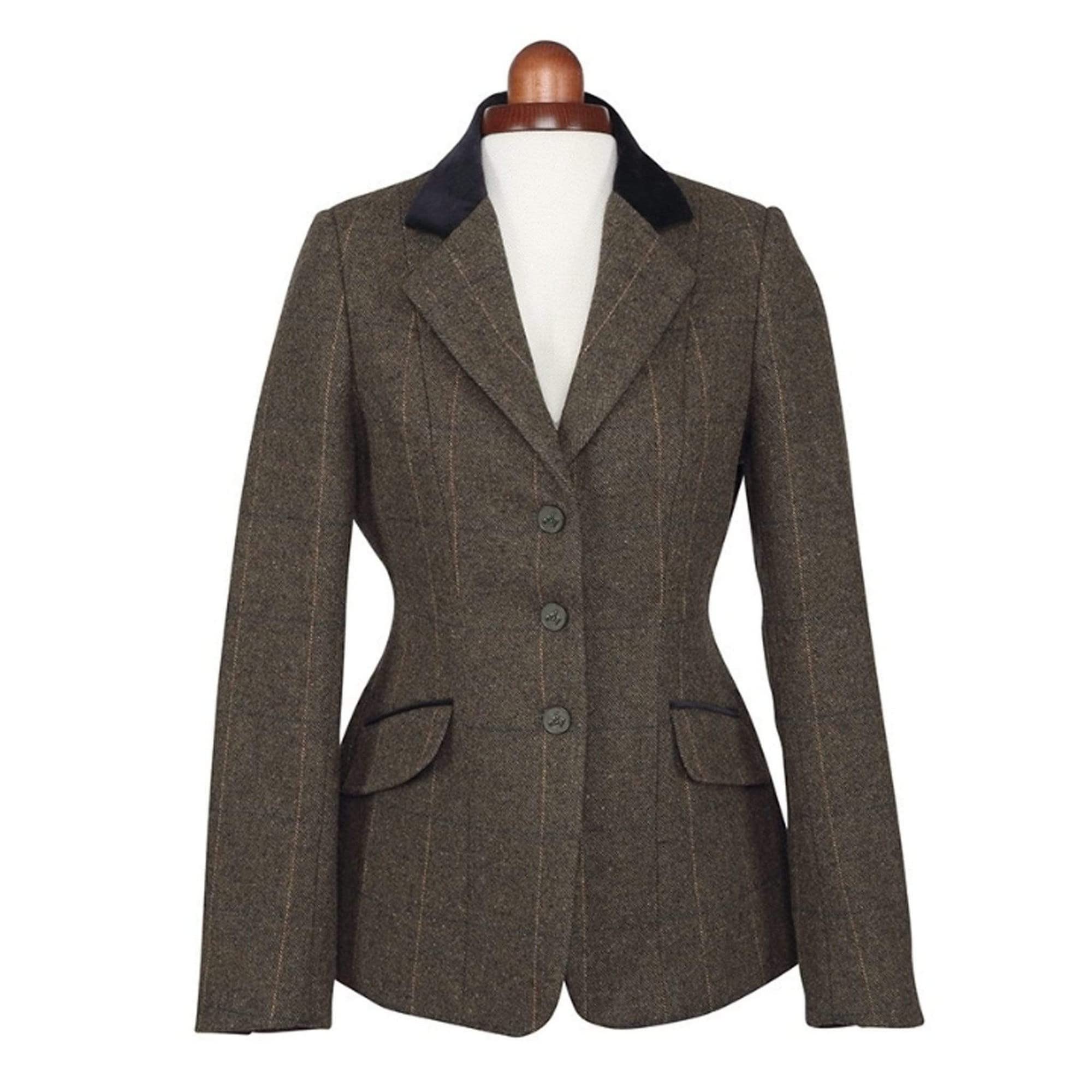 Aubrion Saratoga Veste de concours de saut équitable pour garçons/filles (32 pouces/81 cm) Vert foncé, Vert foncé, 32 in / 81 cm