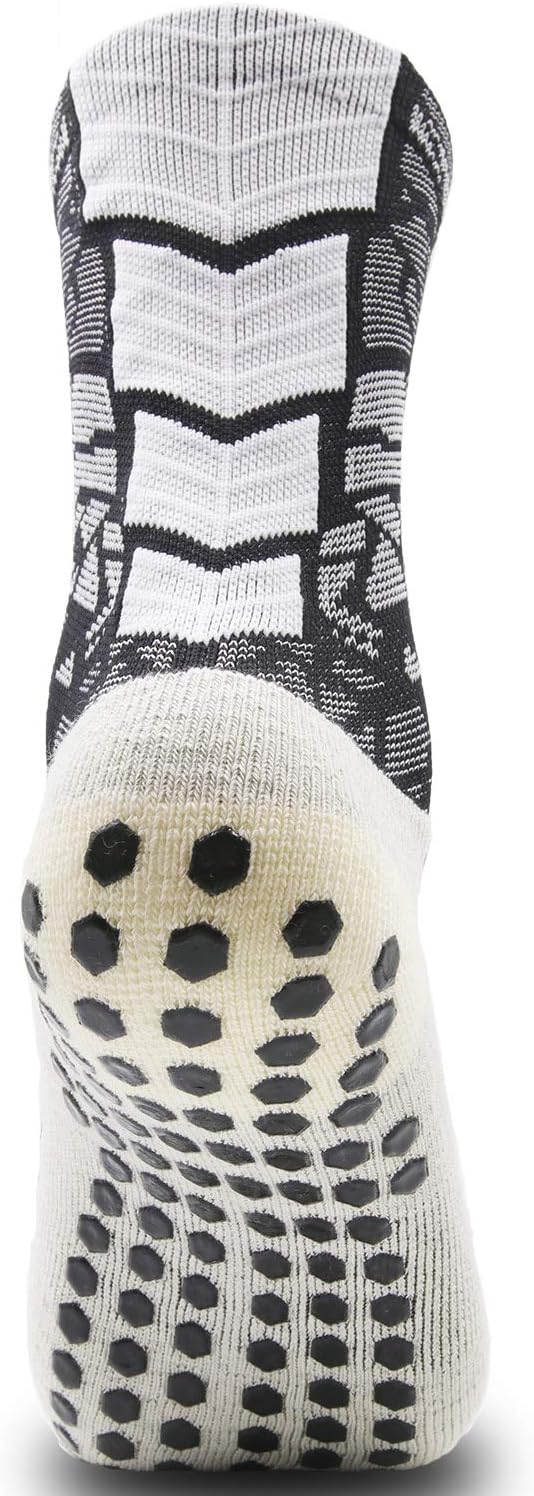 Anti Slip Ankle Socks 2/4/8pair Sports Non-Slip Football Grip Socks