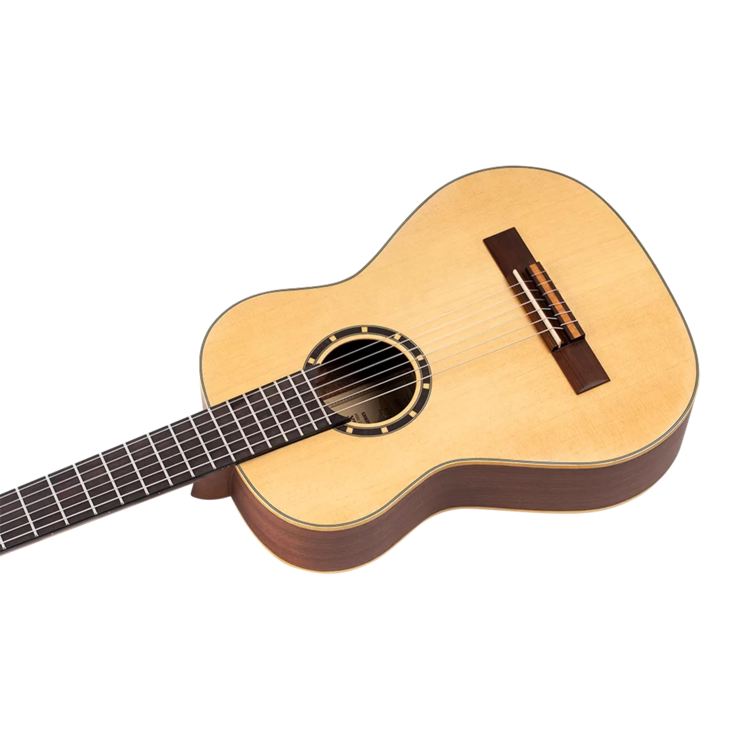 Ortega Guitars Chitarra Concerto Misura 1/2 - Serie Family - include Gig Bag - top in mogano/abete (R121-1/2)