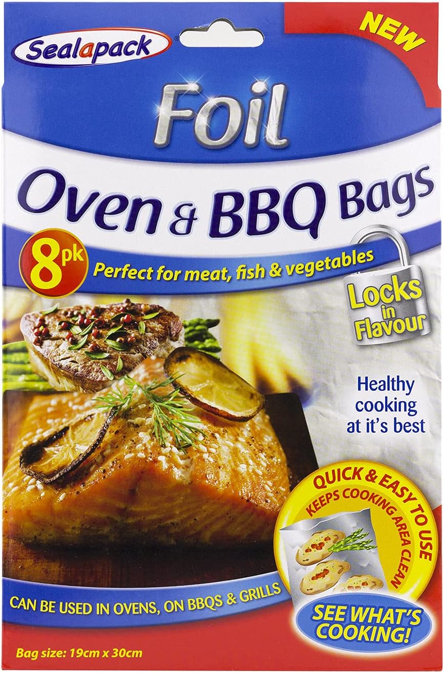 SealapackSAP026 Oven and BBQ Bag, Plastic