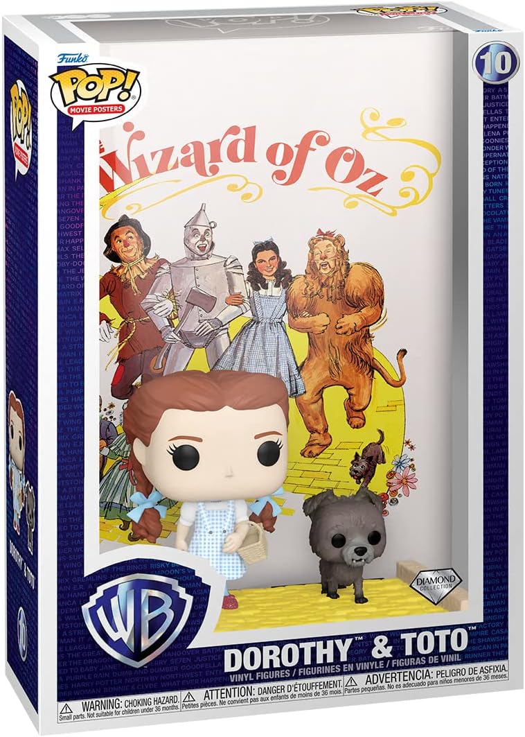 Funko POP! Movie Posters: Wizard Of Oz - Dorothy Gale and Toto - Collectable Vinyl Figure - Gift Idea - Official Merchandise - for Kids & Adults - Movies Fans - Model Figure for Collectors and Display - Image 2