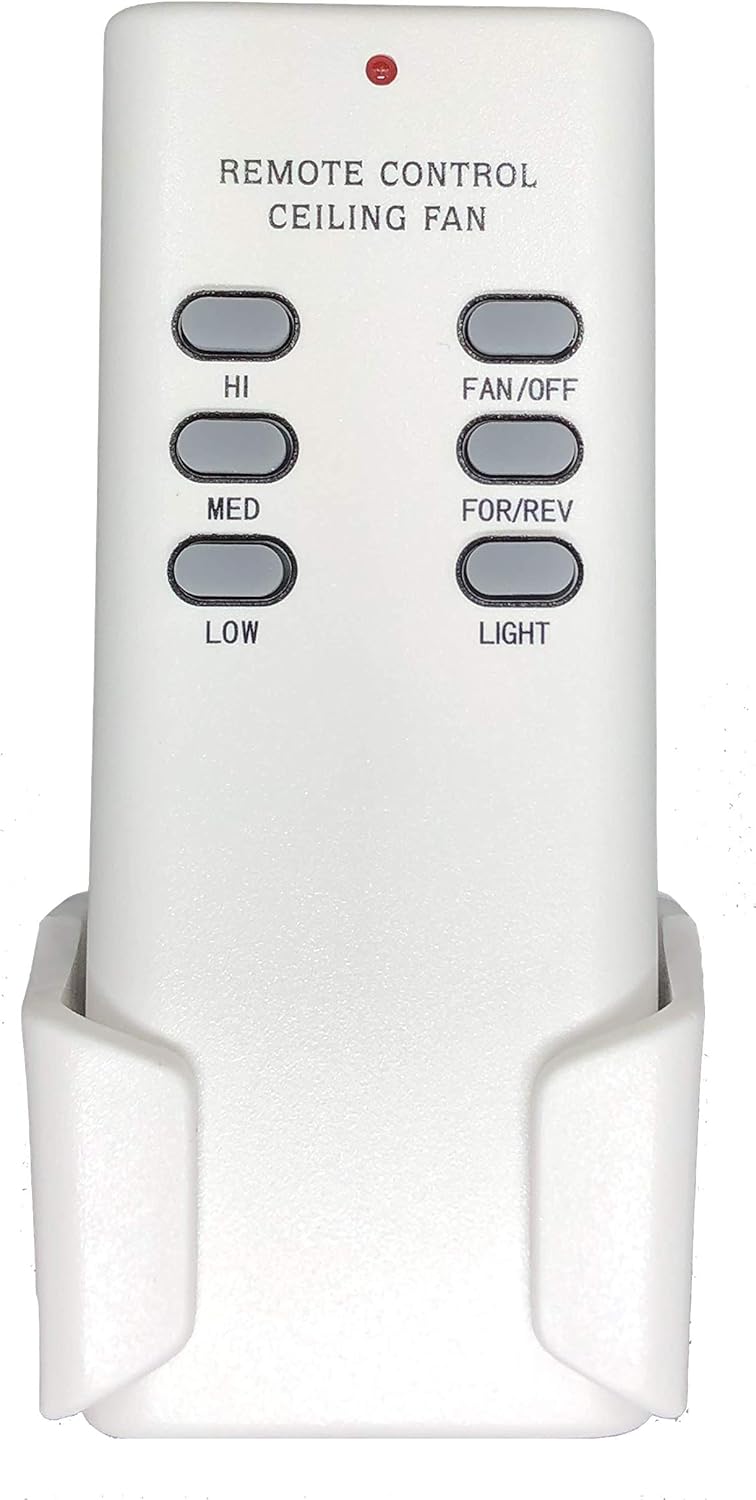 UC7848T V.2 Fan Remote Control Transmitter Replacement for Hunter UC7848T with Wall Holder