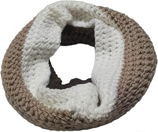 Chunky Scarf Infinity Scarf Crocheted Cowl Winter Scarf Circle Scarf Crochet Cowl