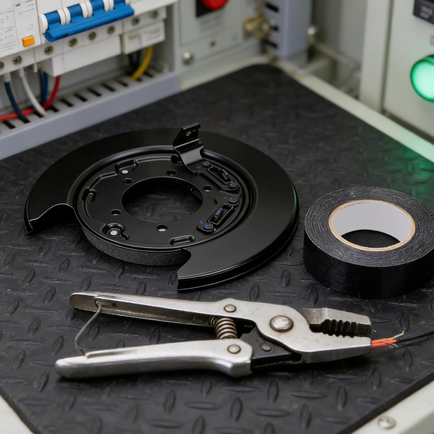 Rear Right Loaded Parking Brake Backing Plate Assembly, Automotive Replacement Drum Brake Backing Plates, Parking (Rear Right 58270-2P100，582702P100)