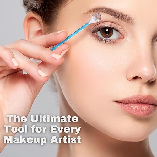 Miniatura 4 de Fran Wilson EYE TEES - Puntas de algodón de 80 unidades (paquete de 6) – Aplicador de maquillaje de precisión, hisopos de doble cara con extremos