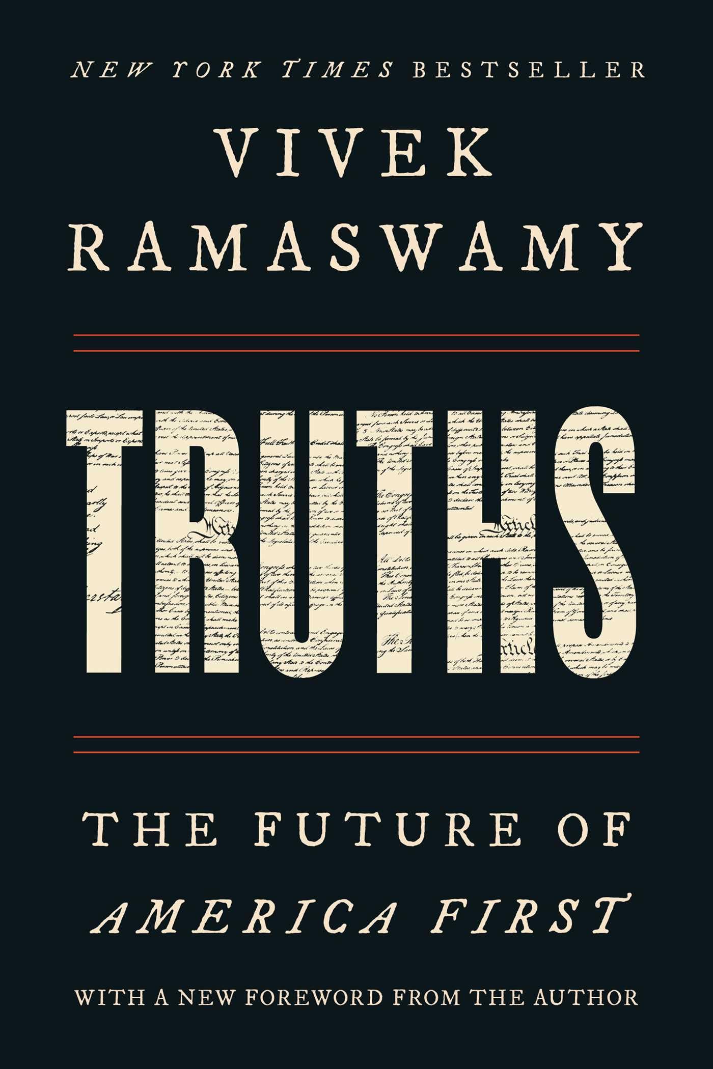 Truths The Future of America First by Vivek Ramaswamy (Paperback Book)