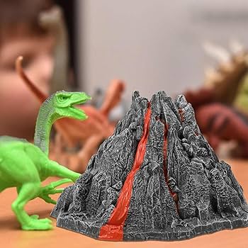 火山モデルHUGY 恐竜のおもちゃシミュレーション火山モデル 火山モデルHUGY 恐竜のおもちゃシミュレーション火山モデル 火山