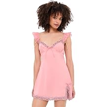 For Love & Lemons Women's Bella Sparkle Slip Dress