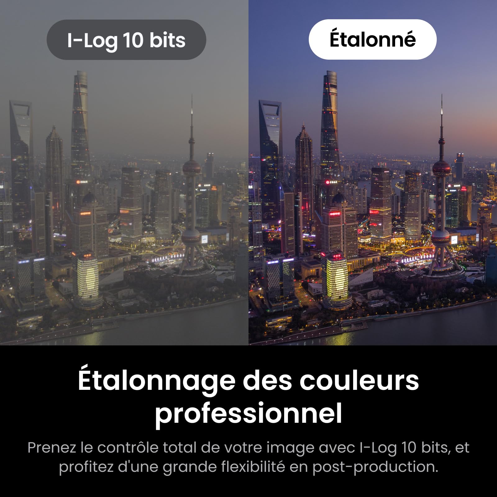 Insta360 Luna Ultra Pack Créateur Caméra de Vlogging 8K Deux objectifs Leica Zoom 12× Capteur 1" Écran Tactile 2" Triple Puce IA