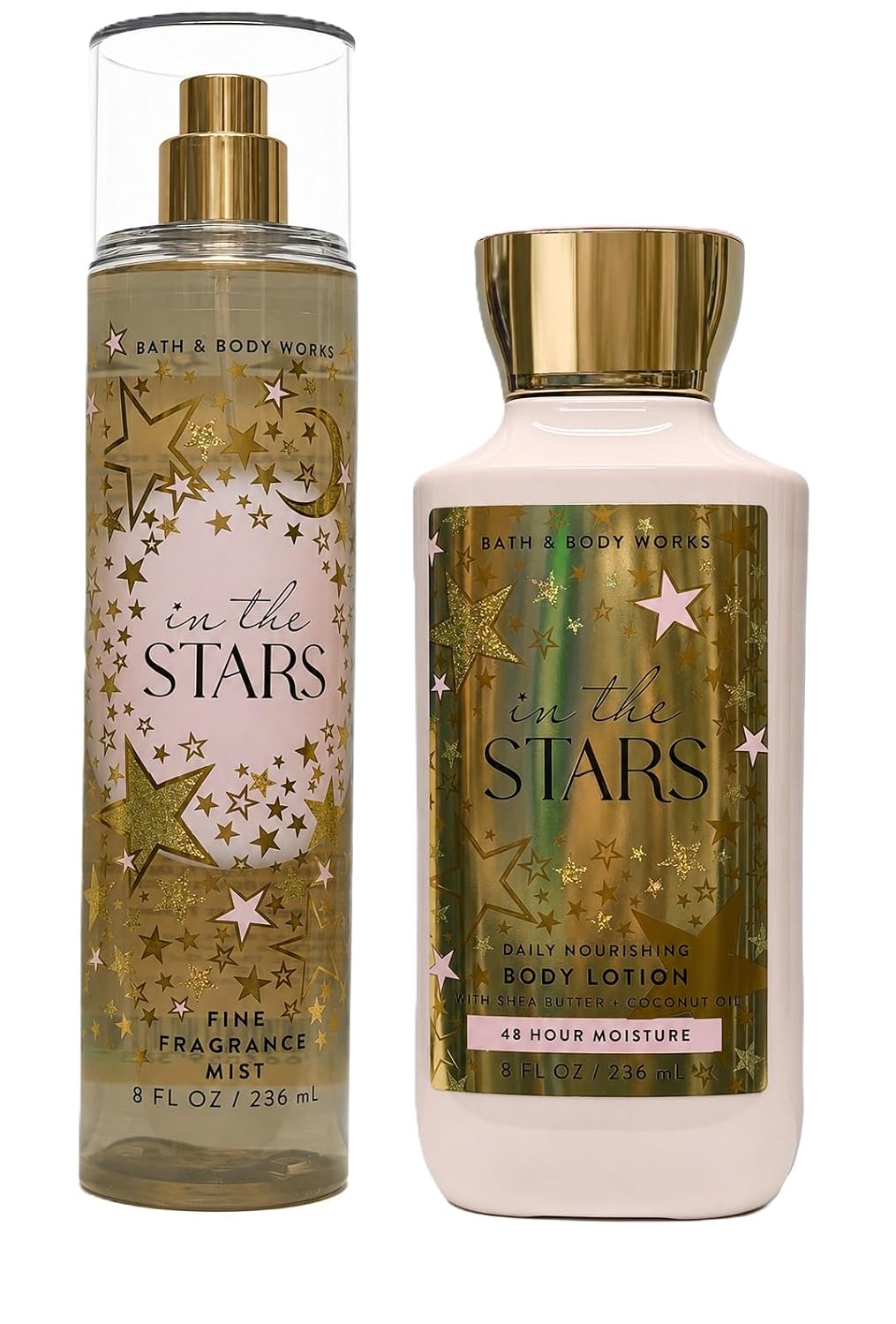 Bath & Body Works Fragrance Mist and Lotion Bundle - 2 Piece Set (In The Stars)