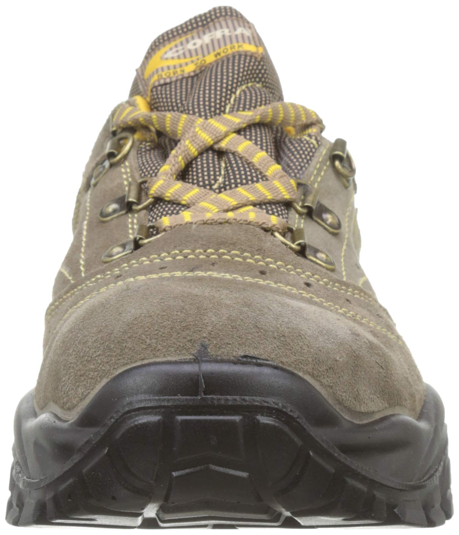 Cofra NT060-000.W43 NEW NILO S1 P SRC Sicherheitsschuhe, Beige/Gelb, Größe 43