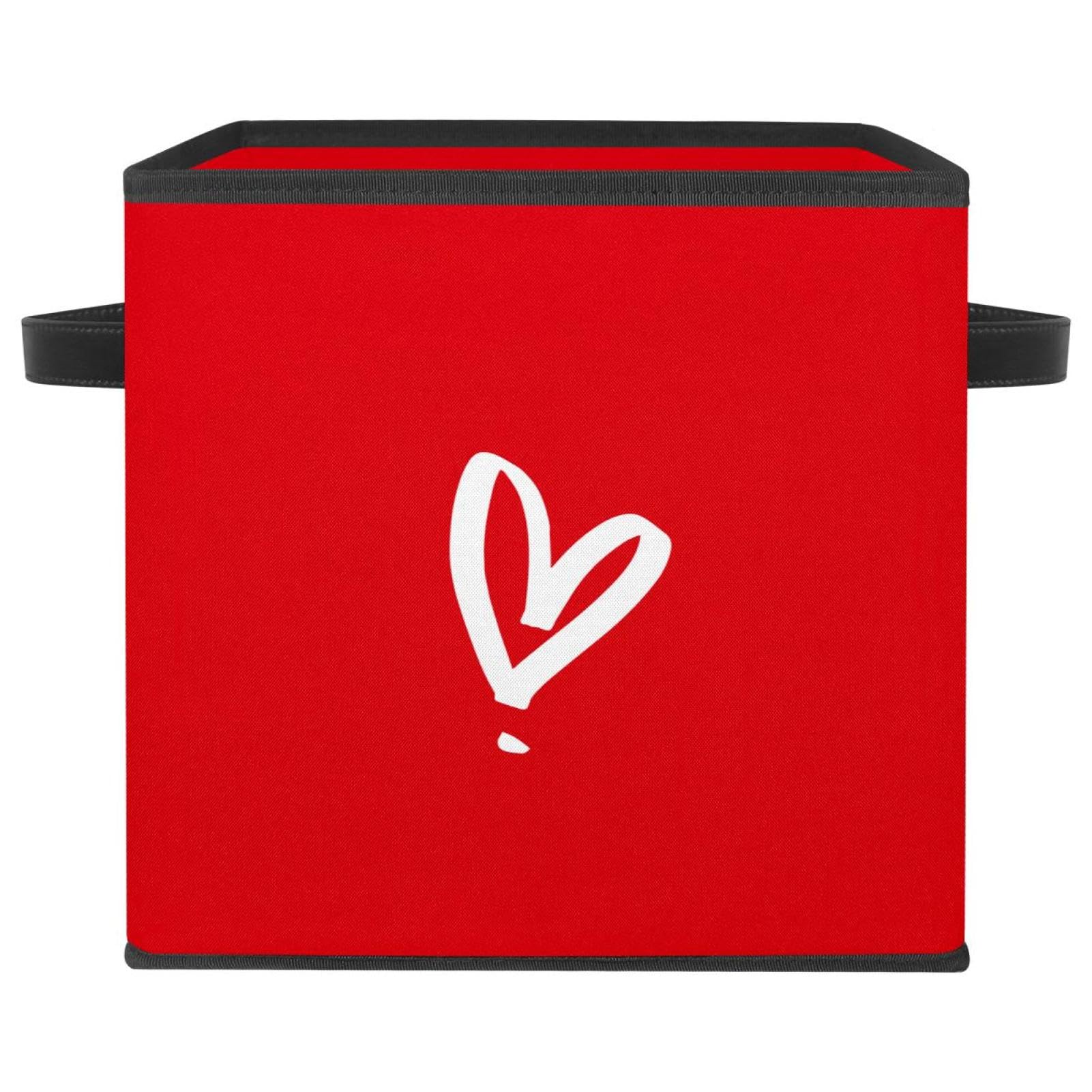 Cube organisateur pliable avec poignées pour ranger les livres