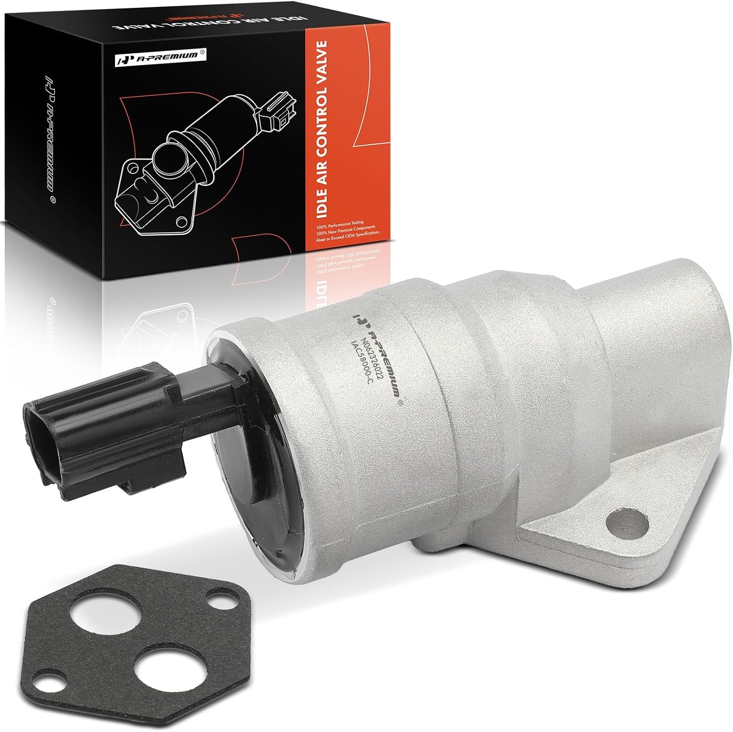 A-Premium Fuel Injection Idle Air Control Valve Compatible with Ford Focus 2002 2003 2004 2.0L, Replace for# XS4U9F715DB, XS4Z9F715DA