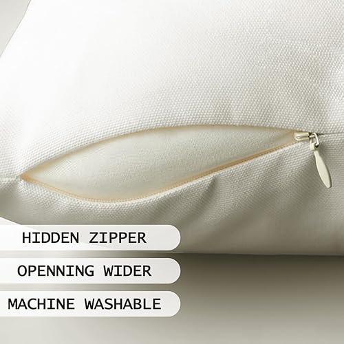 Miniatura 7 de Fundas de almohada de Navidad de 12 x 20 pulgadas, diseño de copo de nieve de árbol de Navidad, decoración de vacaciones, funda de cojín para el