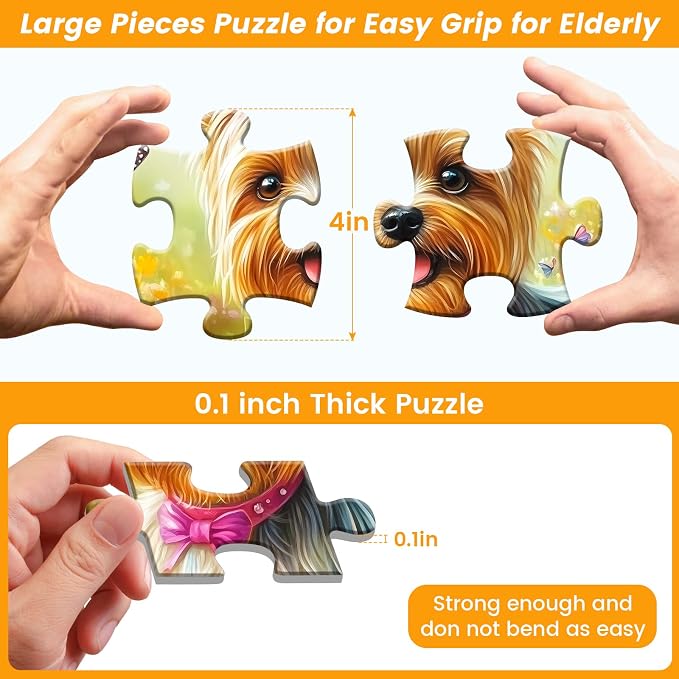 Pack 4 Rompecabezas Grandes 36 Piezas para Adultos miniatura 2