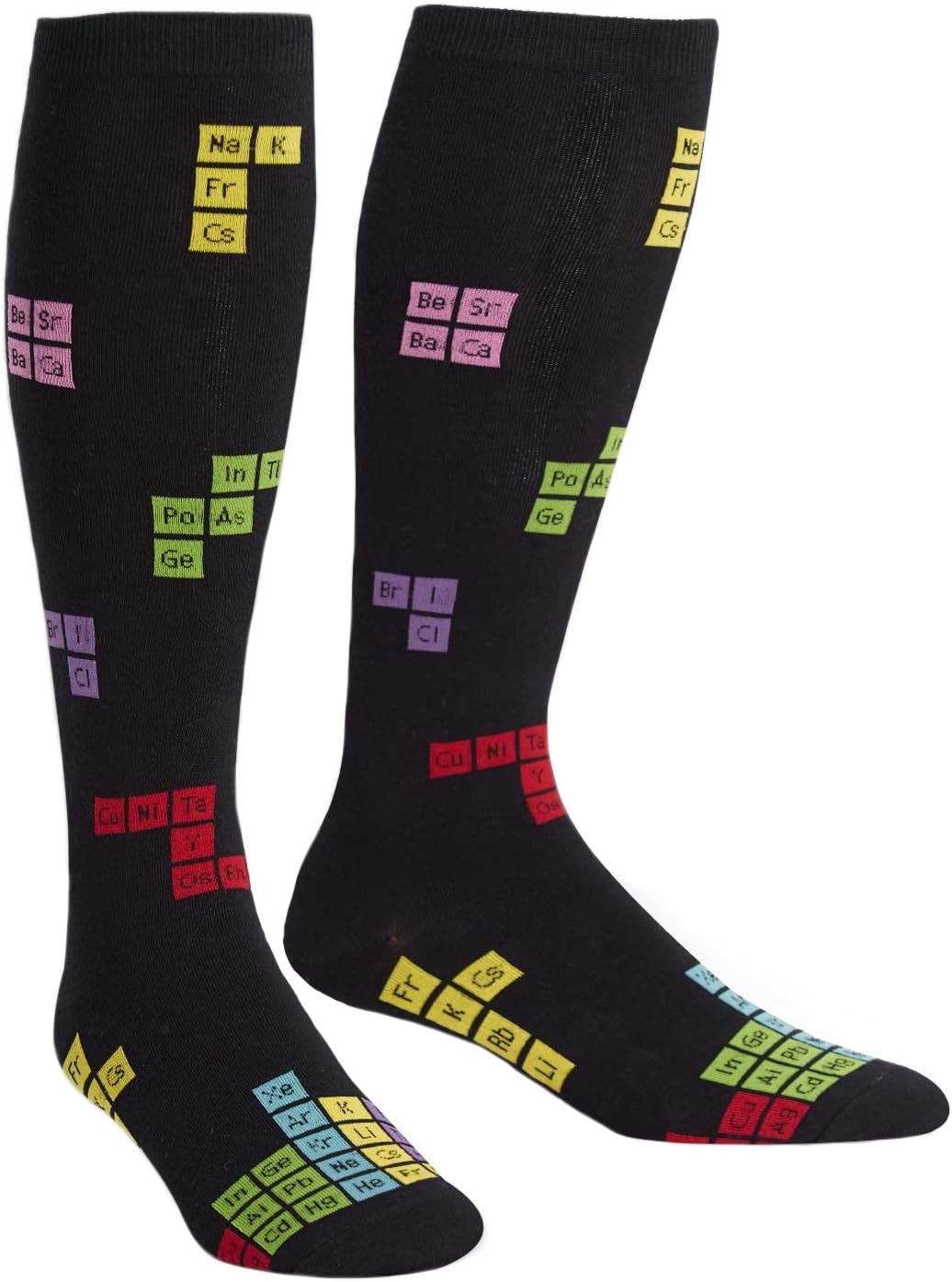 Sock It To Me Stretch-It Novelty Knee High Tube Socks for Thick Calves