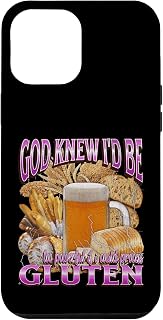 Gluten Intolerant Funny Celiac Disease Meme Bootleg Graphic Case for iPhone 12 Pro Max