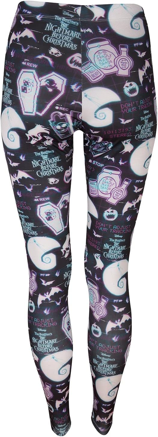 Nightmare Before Christmas Womens/Ladies Leggings (S) (Multicolored)