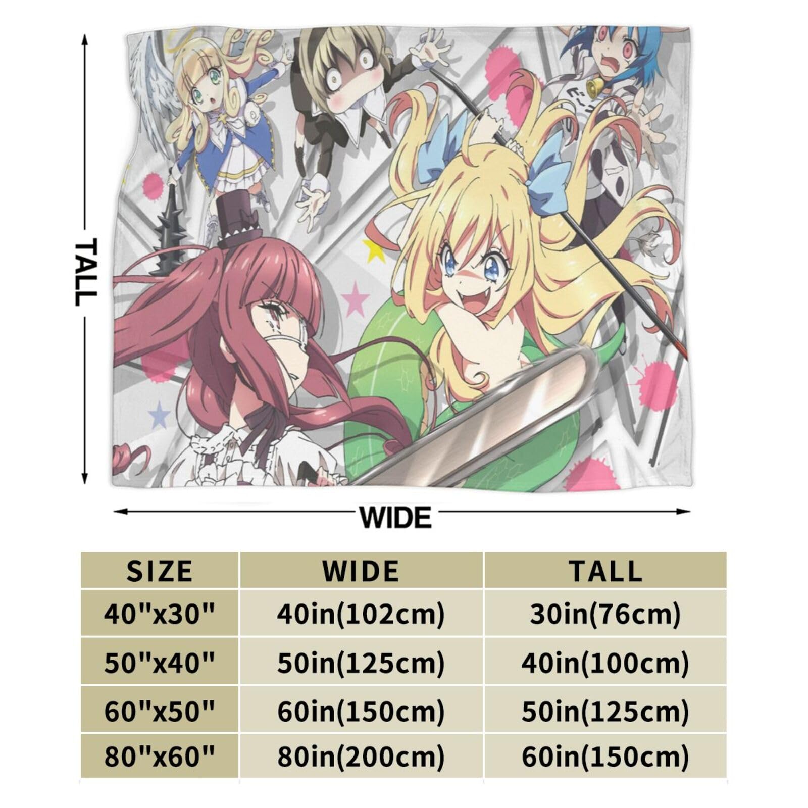 Amazon｜邪神ちゃんドロップキック 毛布 ブランケット エアコン