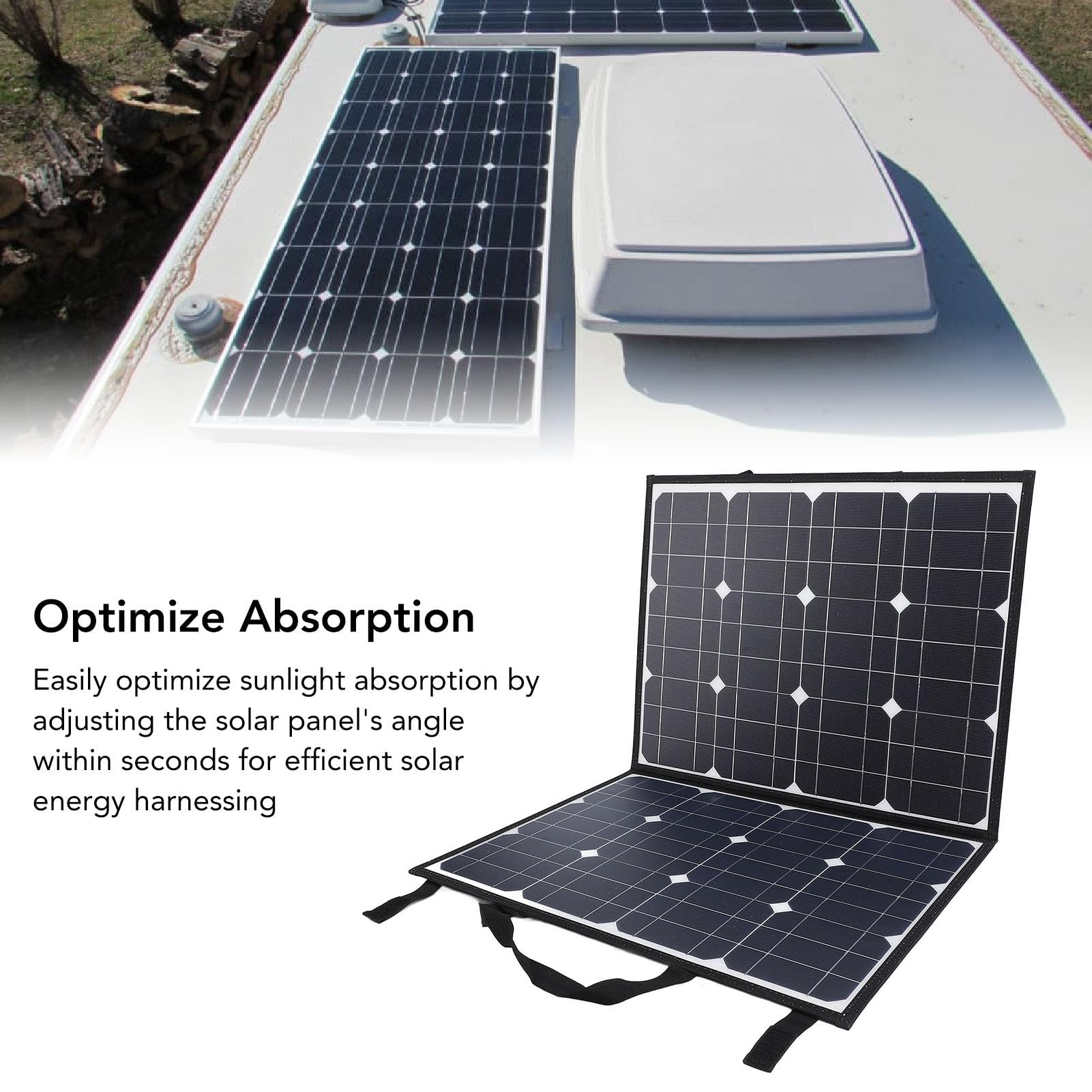 Caricatore Solare Portatile da 200W Pannello Ad Alta Efficienza