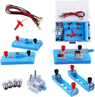 Comprar DigHealth Kit Circuito Eléctrico, Juguetes Educativos Montessori, Kit Ciencia para Niños, Kit de Experimentación Física para Aprendizaje Básico de Circuitos (AS010)