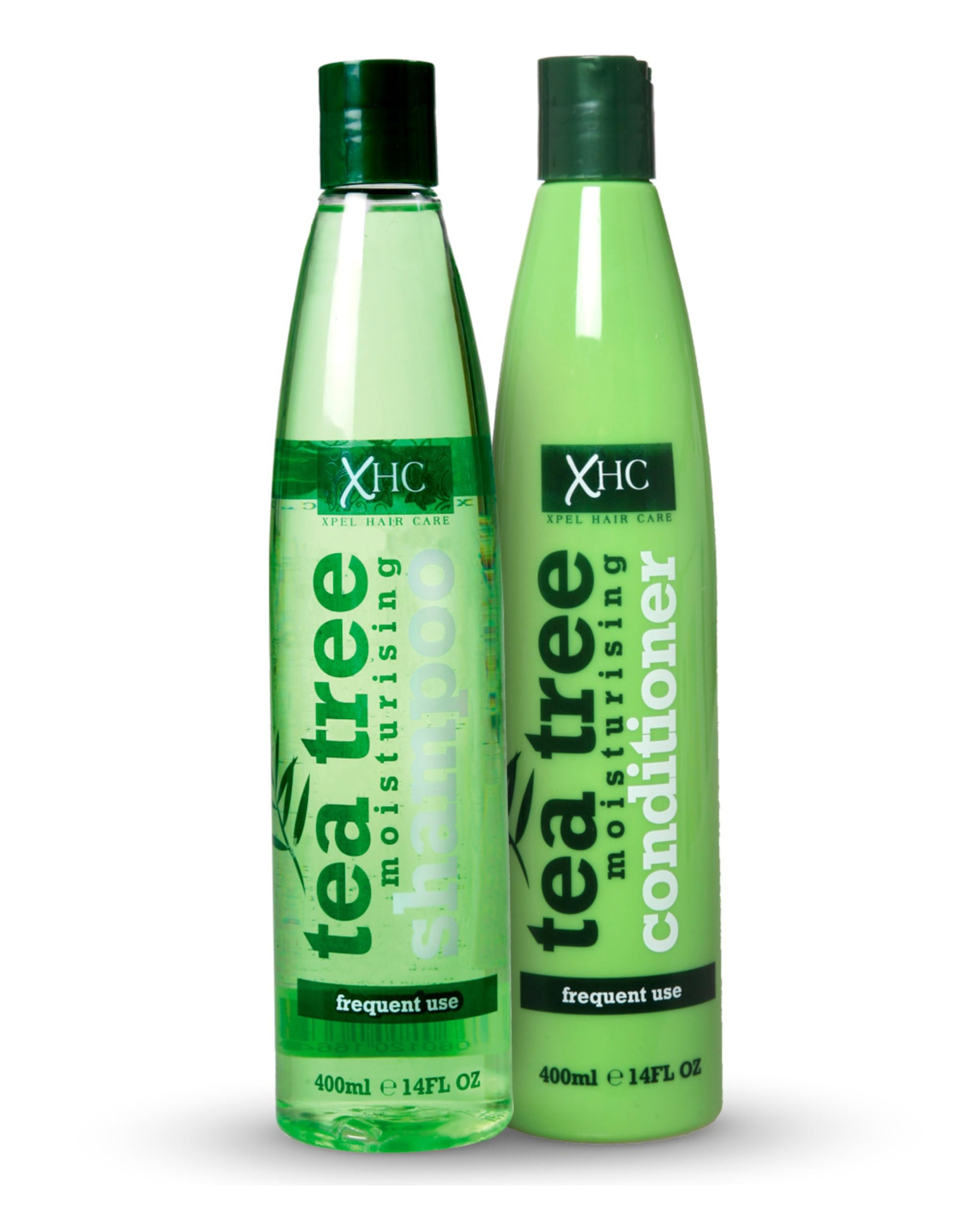Xpel Marketing TEA TREE MOISTURISING SHAMPOO & CONDITIONER with Tea Tree Oil & Peppermint Oil For All Hair Types, Dandruff Control, for men and women, 800 ml
