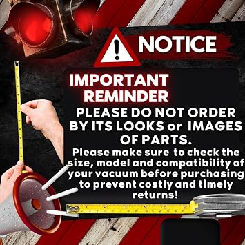 Replacement Rainbow Vacuum Attachments Compatible with Rainbow Vacuum Models D2, D3, D4, D4C, SE, E, E2 Floor Brush, Horsehair Dusting Brush, Crevice Tool & Upholstery Tool Set