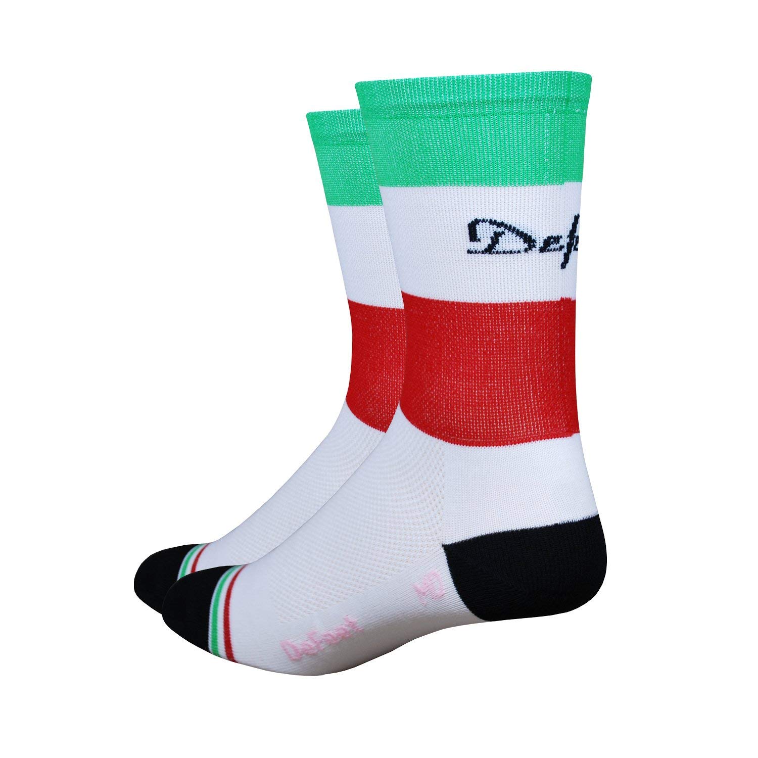 Chaussettes Defeet Aireator Blanc Mollet Homme Taille S - Légèrement Imparfaites (Neuves Avec Étiquettes)