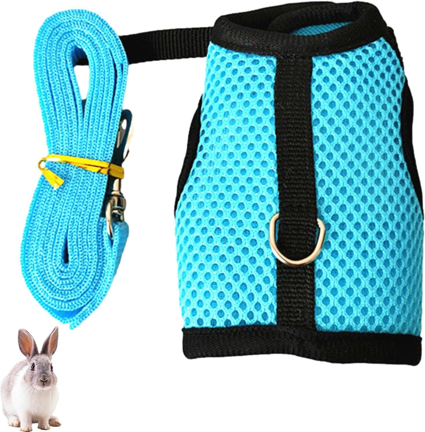 Arneses para gatos y arneses para cachorros - Arnés tipo chaleco para gatos con correa,Suministros para mascotas Accesorios Juego de arnés y correa para cobayas adultas, hurones, gatos, perros Leryveo
