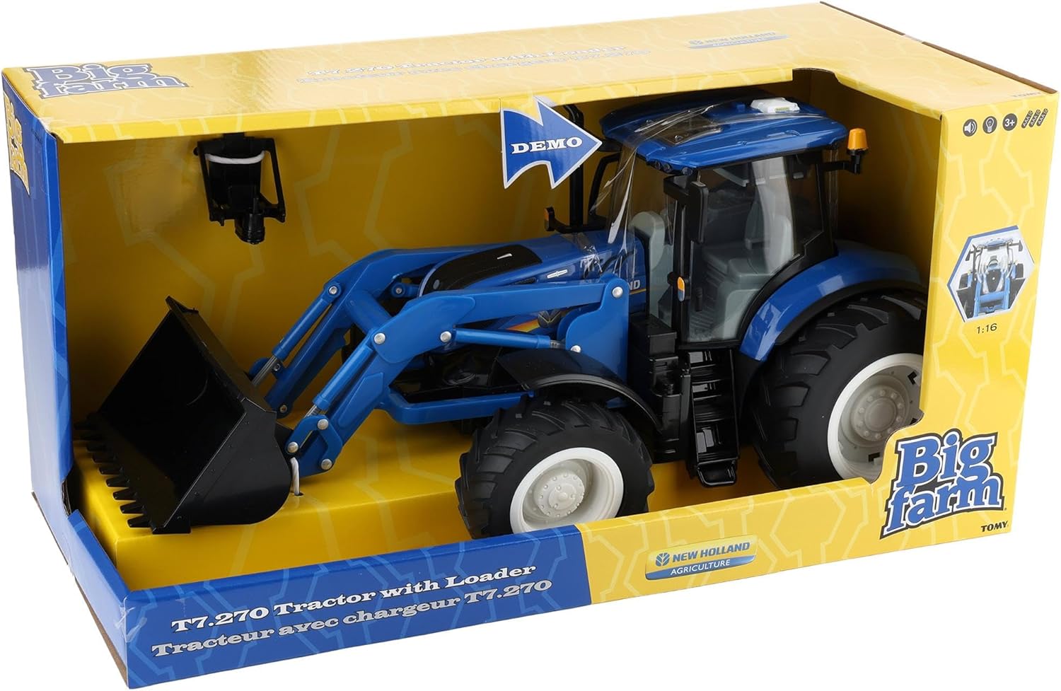 ERTL 1/16th Big Farm New Holland T7.270 with Loader ERT43156