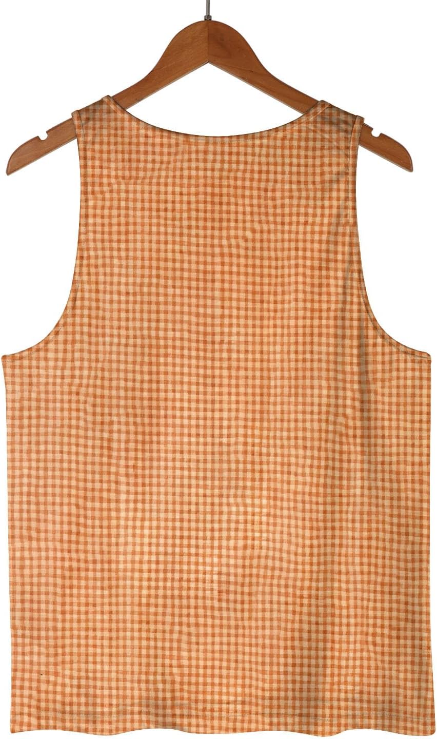 Men Striped Tank Tops Plus Size Sports Fitness Sleeveless Tee Summer Color Block Shirt Wortout Sleeveless T Shirts
