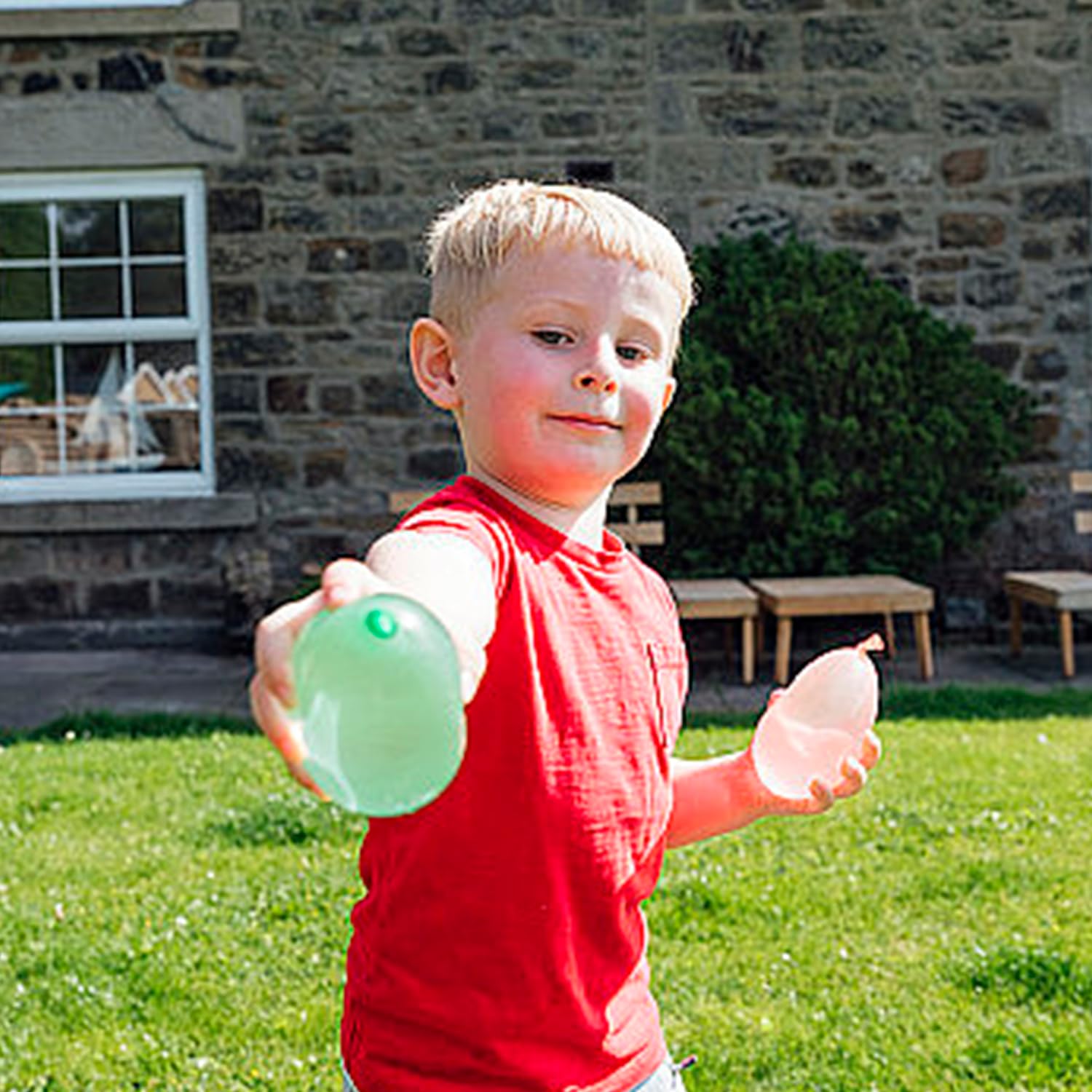 999 Pcs Tropical Summer Multicolored Water Balloons Outdoor Play Fun Water Ball Toys for Adults,Boys and Girls — view 5