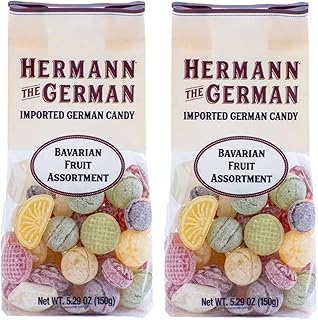 Hard Candy - Imported - 2 Pack (Bavarian Fruit Candy Assortment)