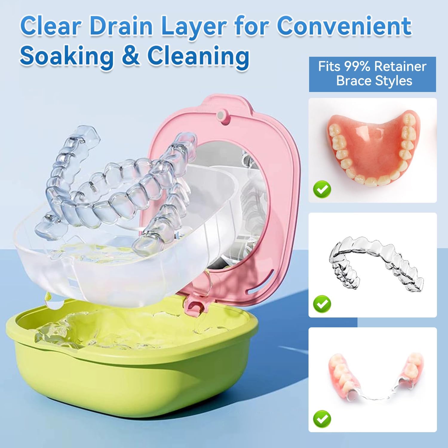 Retainer Case for Invisalign & Clear Aligners image 3