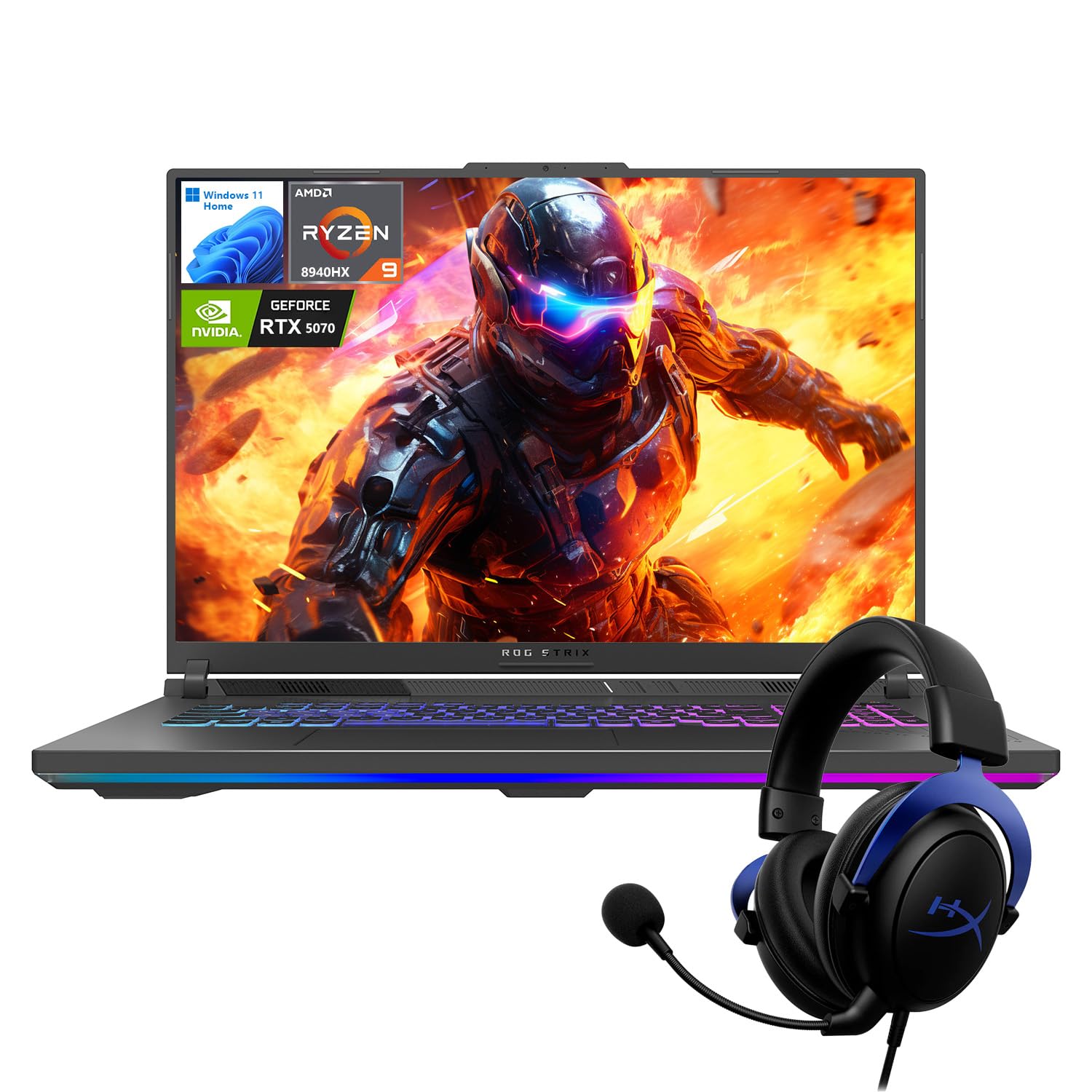 Amazon.com: ASUS ROG Strix G18 RTX 5070 Gaming Laptop, 18