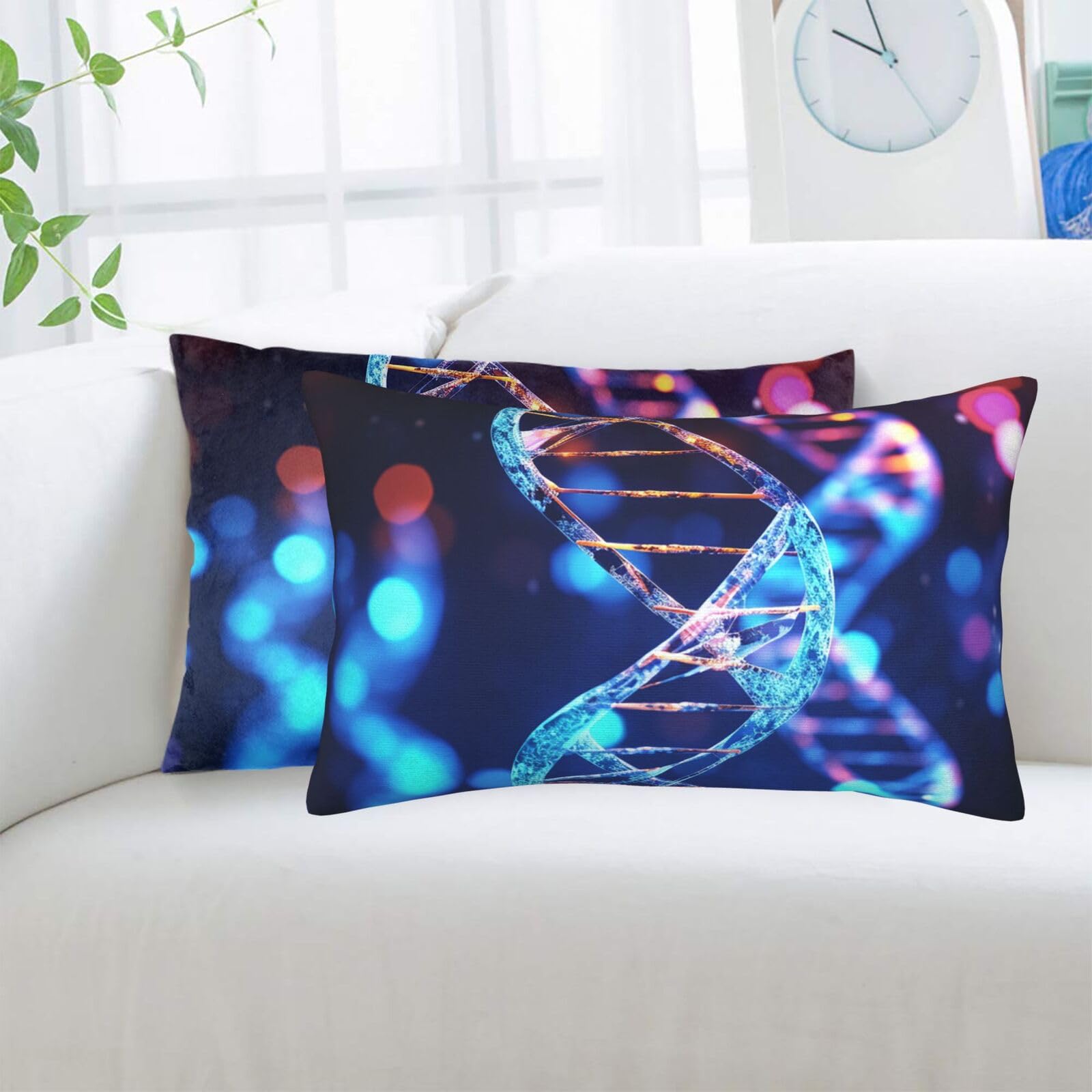 Housses de coussin ultra douces avec fermeture éclair cachée lot de 2