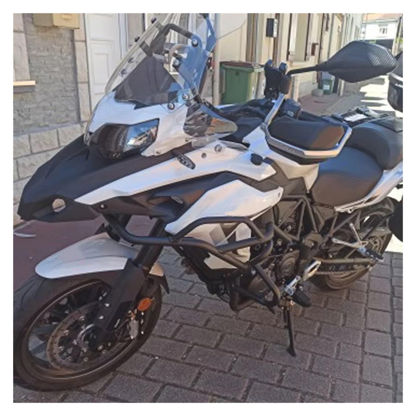 Paramotore Tubolare Adatto Per Benelli Per TRK502 Per TRK502X Per BJ500GS-A 2017 2018 2019 2020 Accessori Moto Paraurti Protezione Motore Barra Protezione Autostradale Motorcycle motore Paraurti