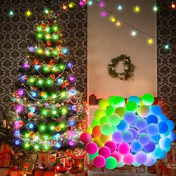 Cadena De Luces Con Pilas, 10 M, 80 LED, Multicolor, Con Batería, Para Exterior, Impermeable, Multicolor, Para Decoración De Navidad, Habitación Infantil, Fiesta, Boda