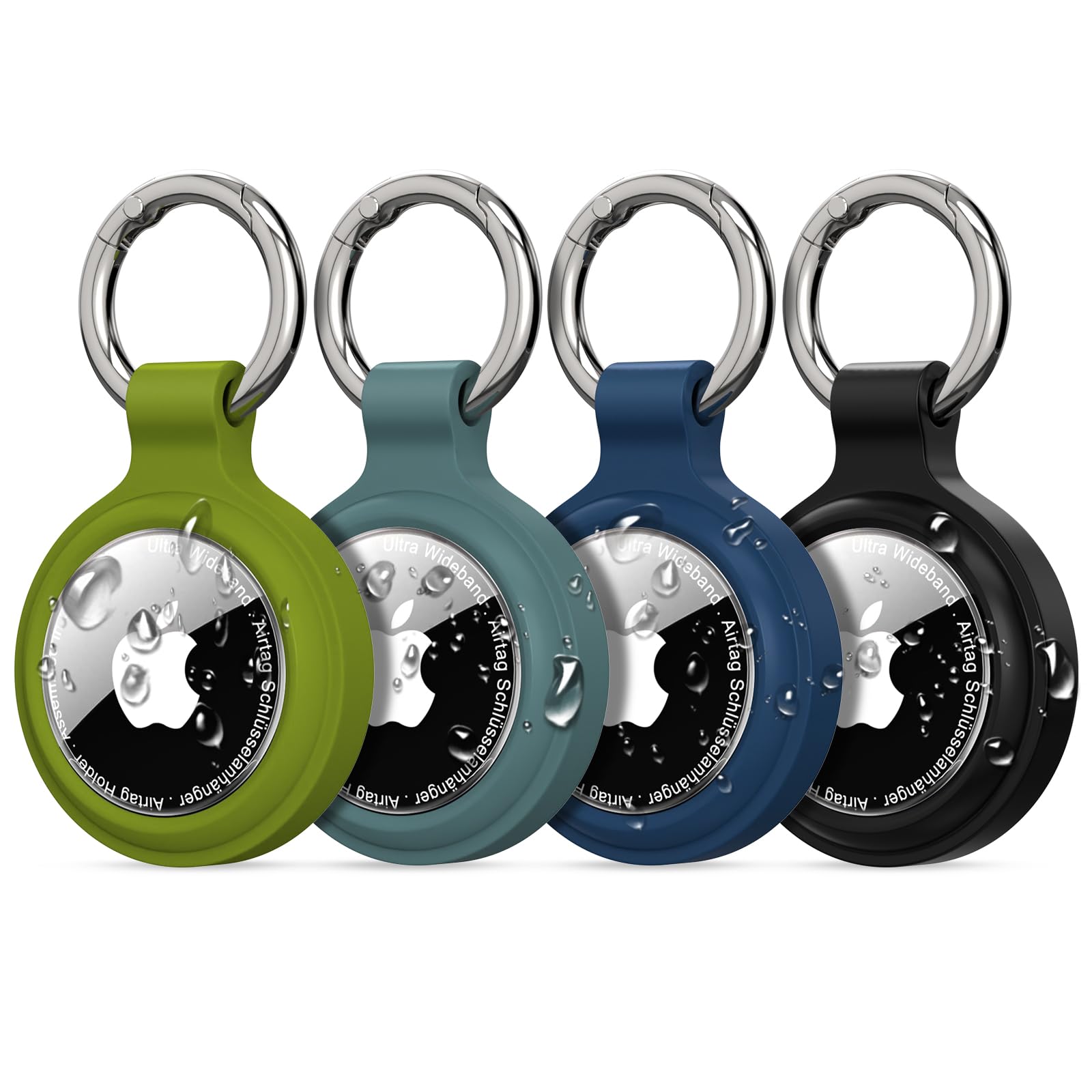 PESTON AirTag Holder Keyring – IP67 Waterproof Case for Apple AirTag, Anti-Lost, Scratch-Resistant - Air Tag Holder for Keys, Pets, Luggage — view 15