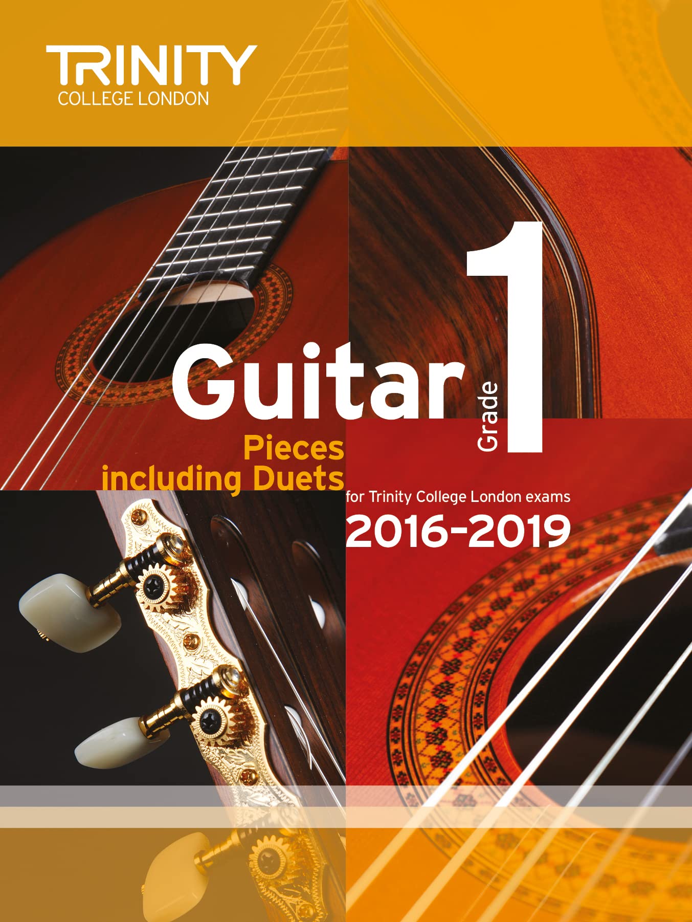 Trinity College London Guitar Exam Pieces Grade 1 2016-2019