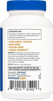 Nutricost Mushroom Complex Supplement, 120 Capsules for 120 Servings