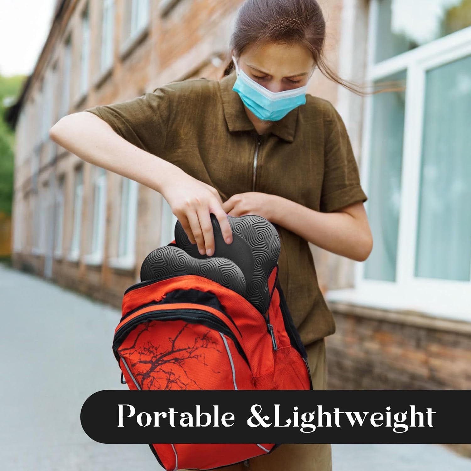 2 Packs Yoga Knee & Elbow Cushions - Extra Thick Foam for Knees, Elbows, Wrists, Hands & Head - Pilates & Kneeling Pads - Support Foam Pads for Women & Men - Image 7