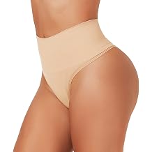 Shapewear for Women Tummy Control Thong Underwear High Waist Shaping Panties Shaper