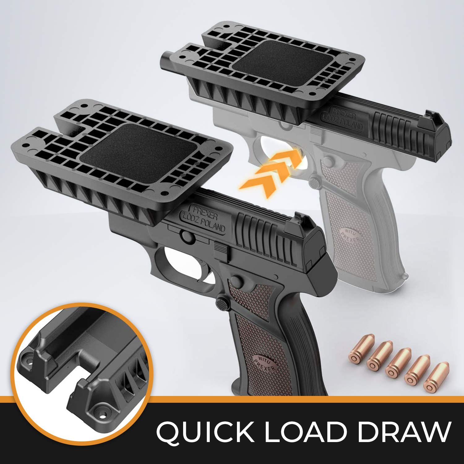 Buy Prepcision Gun Mount Precision Quickdraw Gun