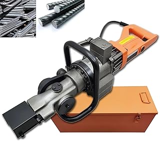 TECHTONGDA Electric Rebar Bender Cutter 900W Portable Hydraulic Rebar Cut-Off Machine Steel Bending and Cutting Machine up to 5/8' #5 16mm Rebar 0-180Â°
