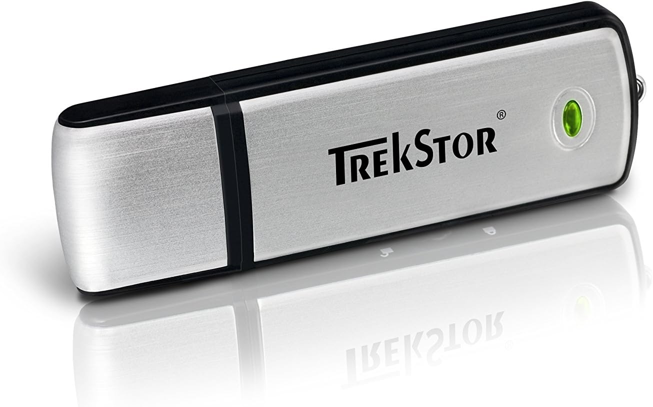 Trekstor 32GB USB 2.0 CS Aluminium Memory Stick - Silver